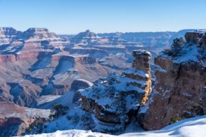 winter west rim tour at the grand canyon