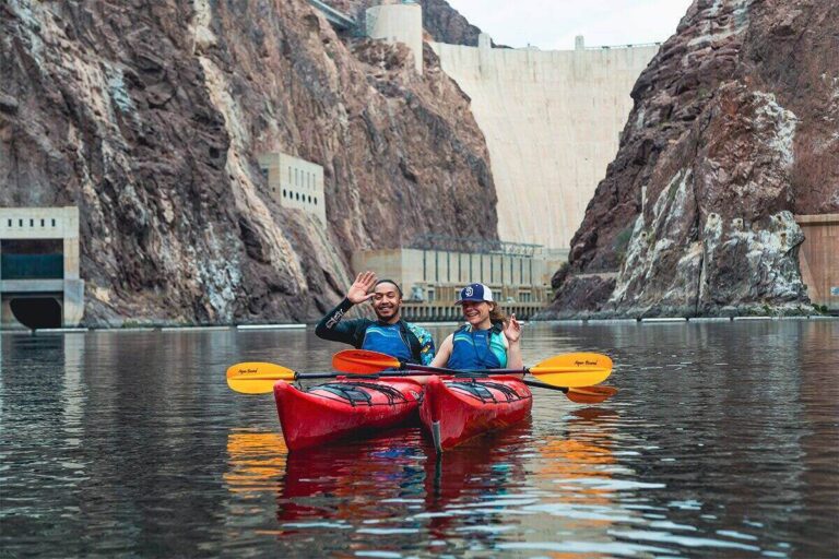 kayaking on the colorado river - hoover dam tours from las vegas | Christianson Tours
